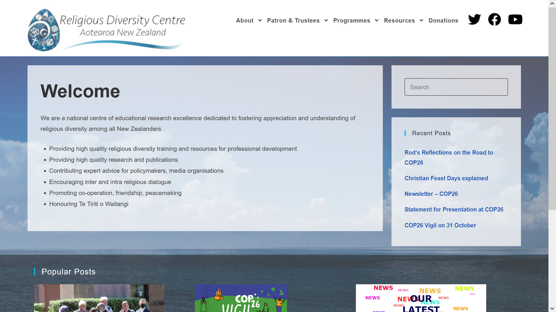 Religious Diversity Centre Website